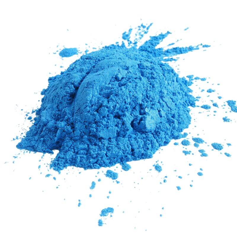 pigment bleu